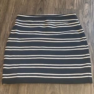 Striped miniskirt